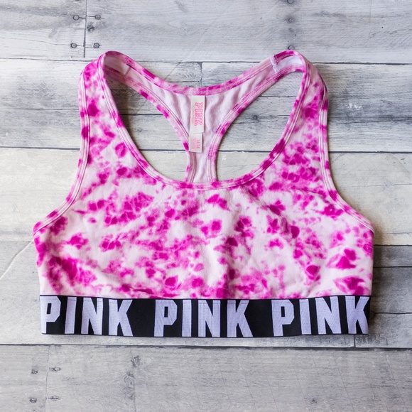 PINK Victoria's Secret Other - NWOT Victoria's Secret Pink Tie Dye Sports Bra